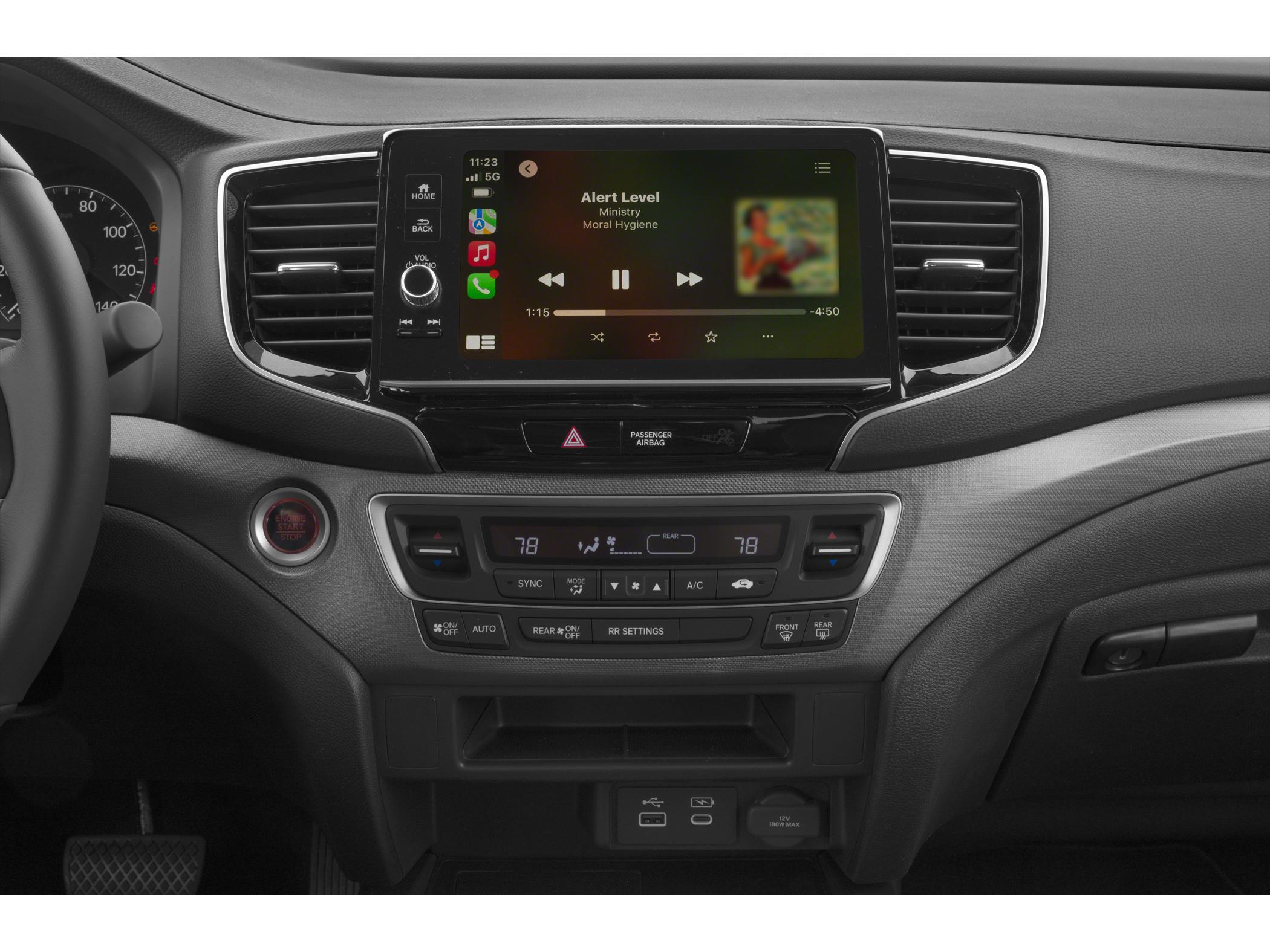 2026 Honda Ridgeline interior — infotainment display