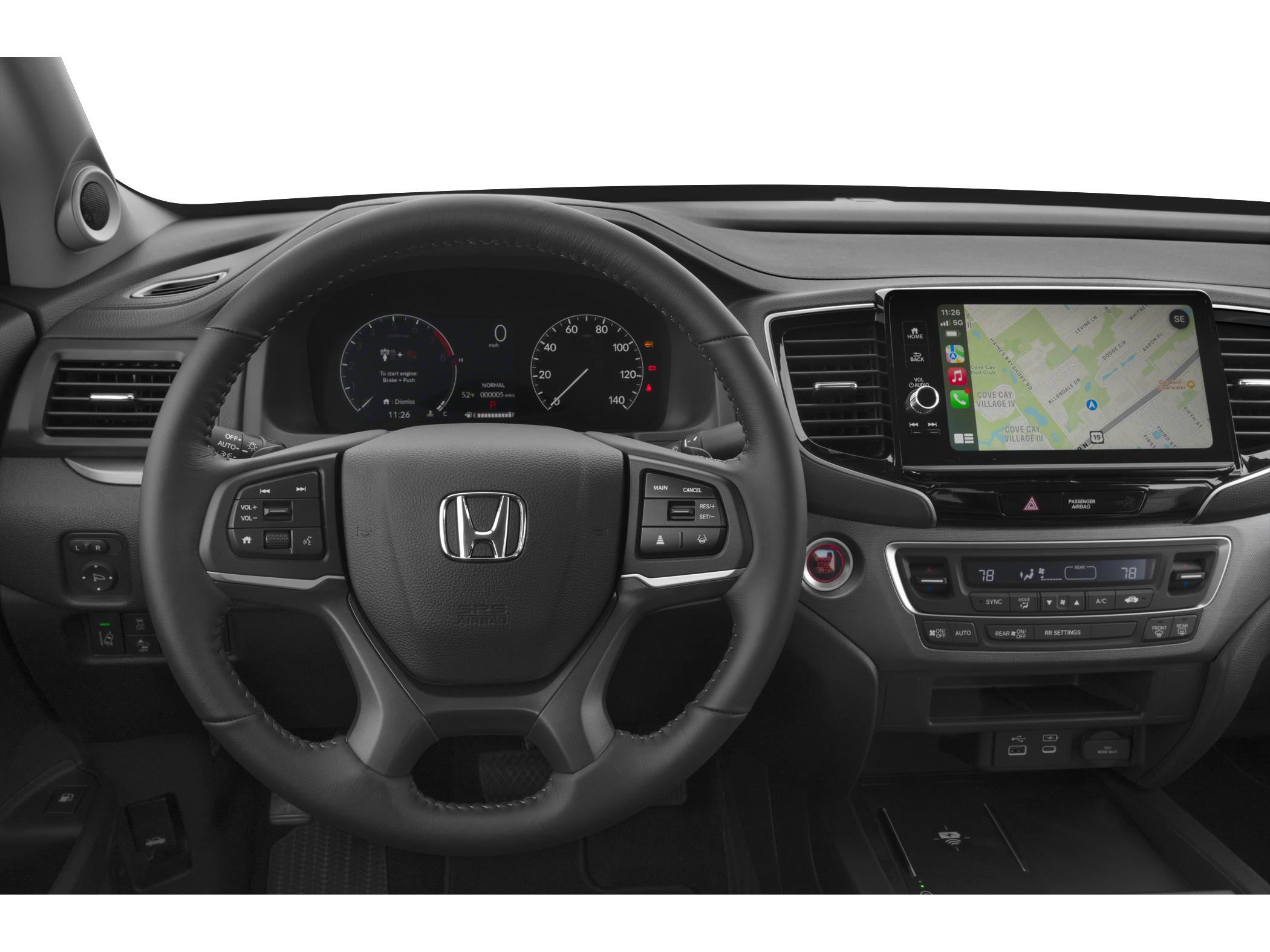 2026 Honda Ridgeline interior — cockpit