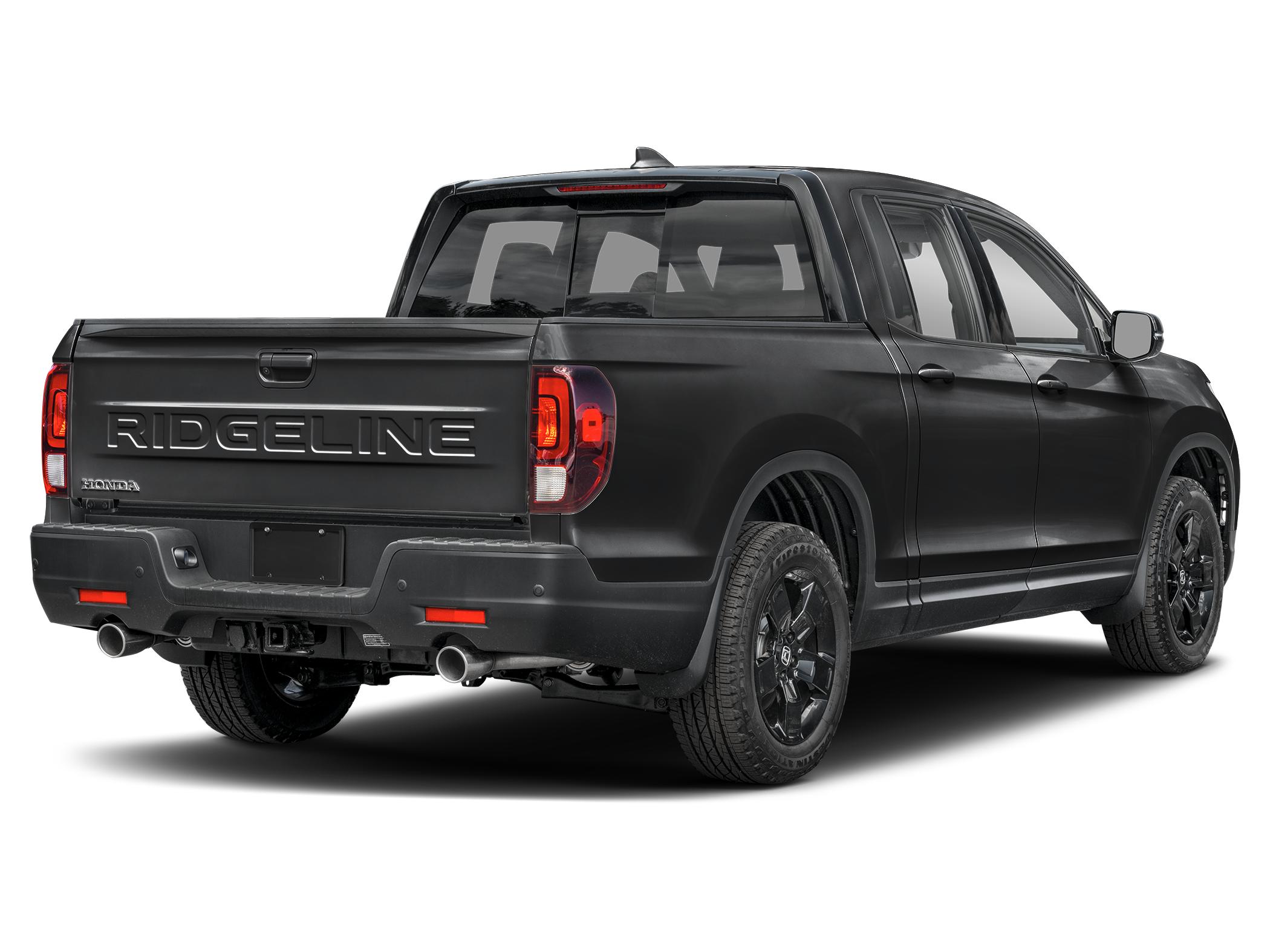 2026 Honda Ridgeline Black Edition — rear three-quarter view