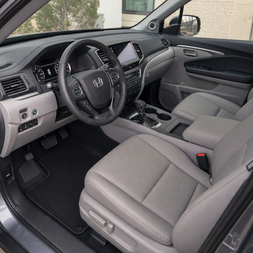 2026 Honda Ridgeline RTL — Gray Leather