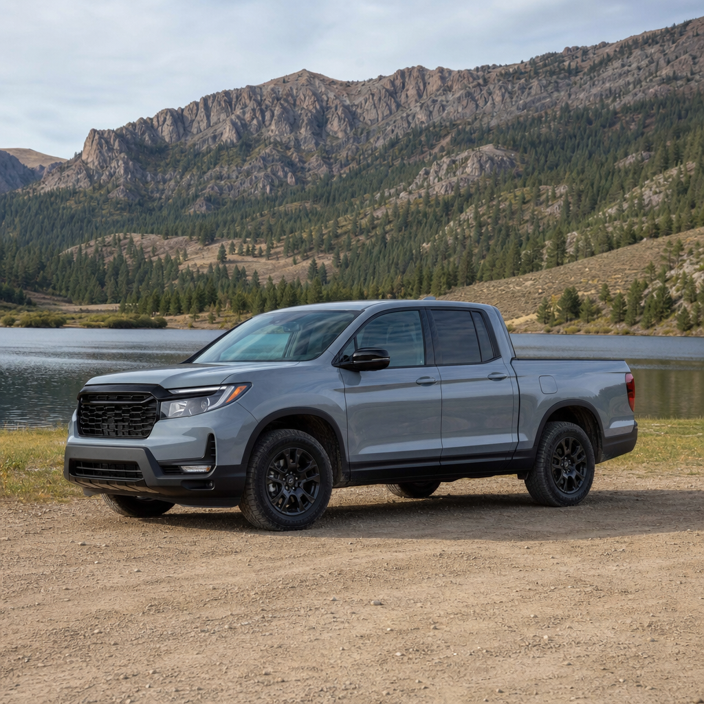 2026 Honda Ridgeline Black Edition — Sonic Gray Pearl