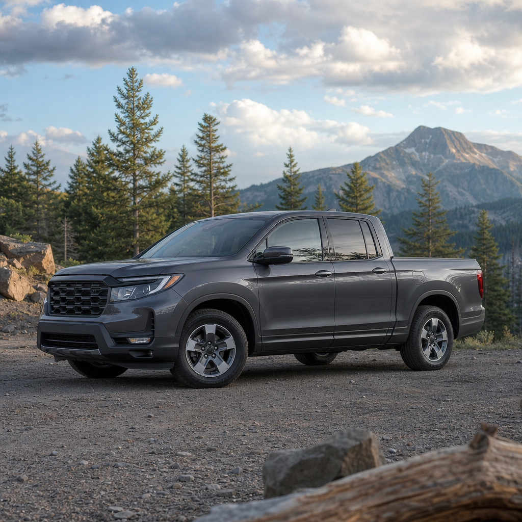 2026 Honda Ridgeline RTL — Modern Steel Metallic