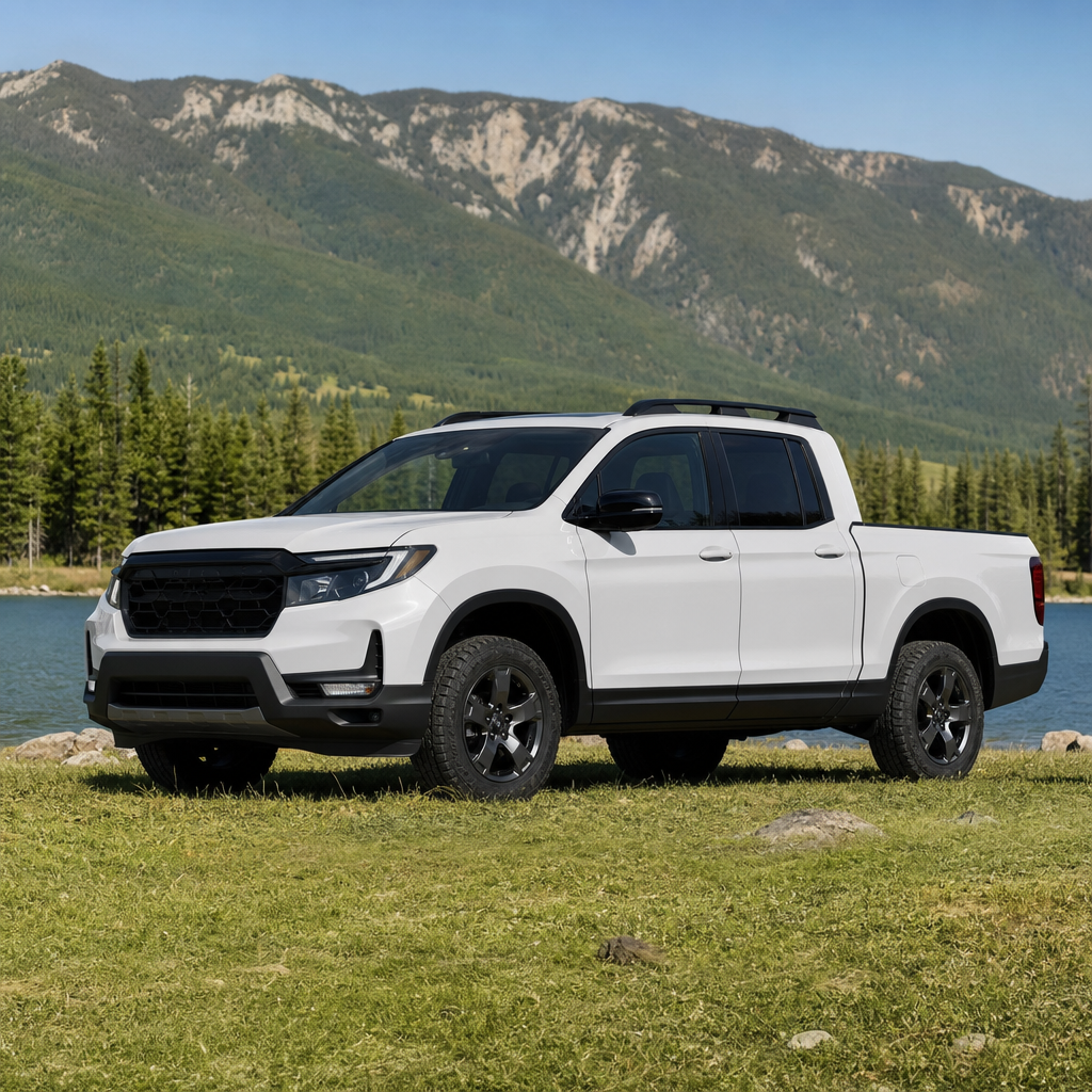 2026 Honda Ridgeline TrailSport+ — Platinum White Pearl
