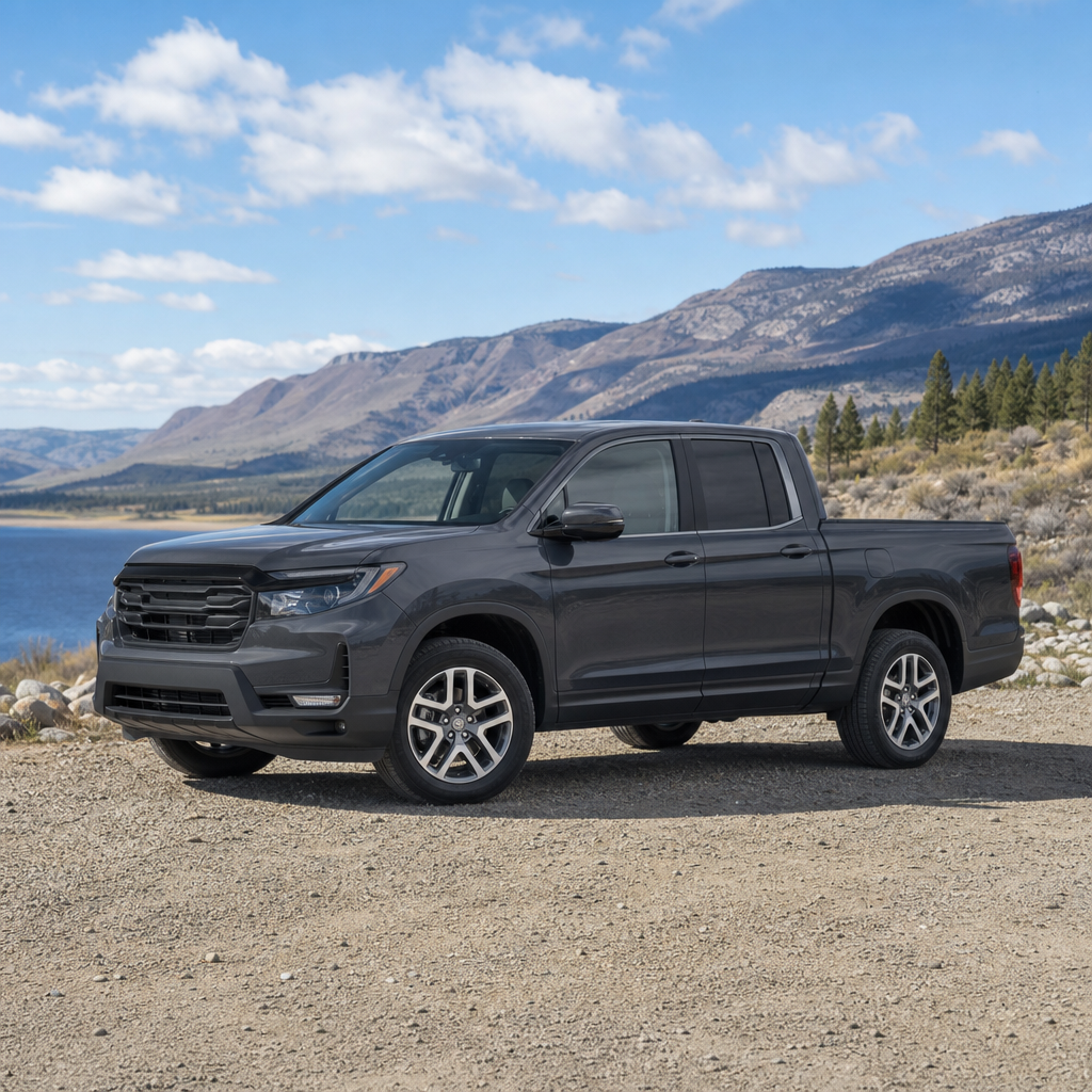 2026 Honda Ridgeline RTL — Modern Steel Metallic