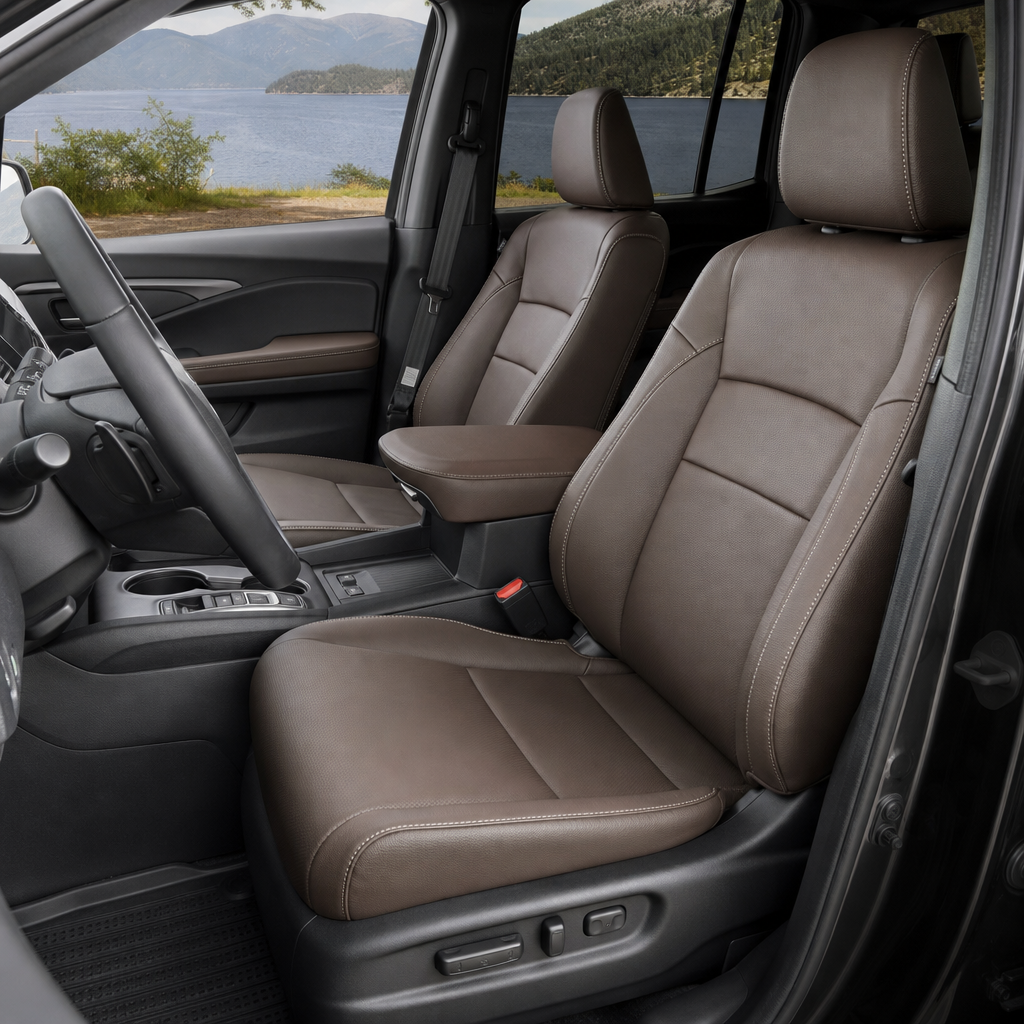 2026 Honda Ridgeline RTL — Brown Leather