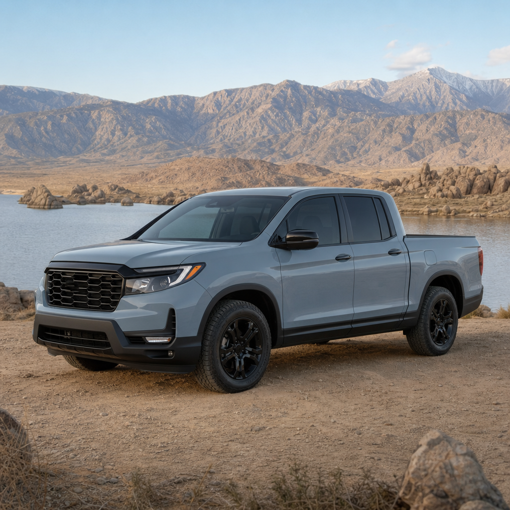 2026 Honda Ridgeline Black Edition — Sonic Gray Pearl