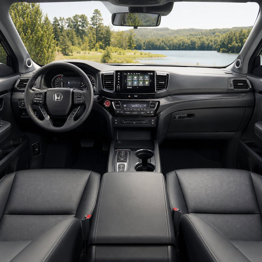 2026 Honda Ridgeline RTL — Black Leather