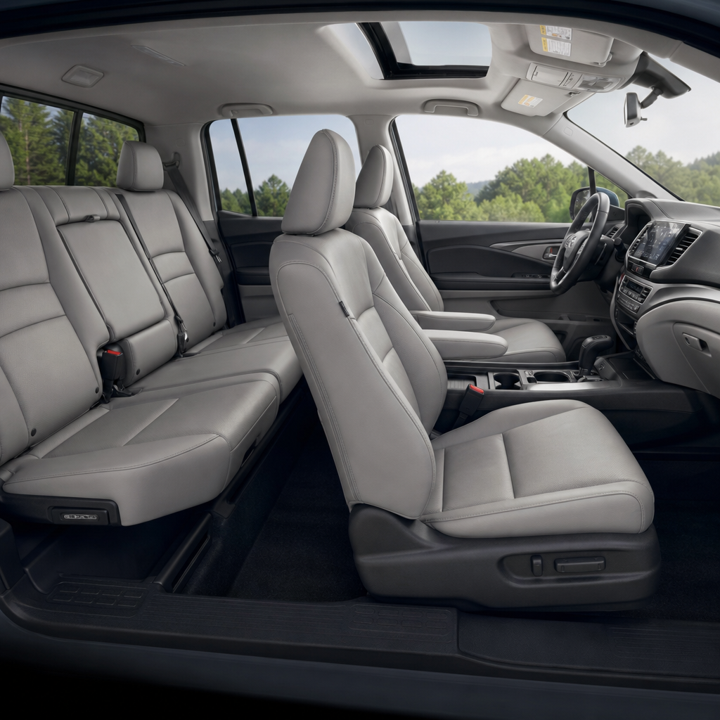 2026 Honda Ridgeline RTL — Gray Leather