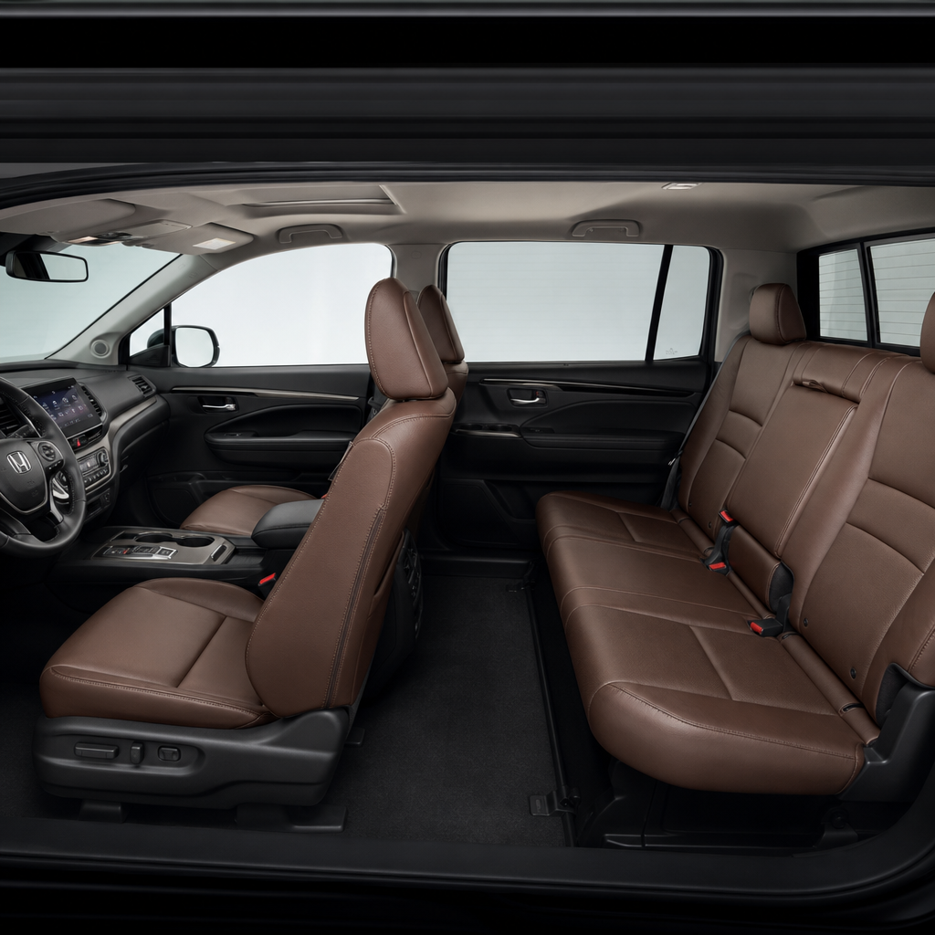 2026 Honda Ridgeline RTL — Brown Leather