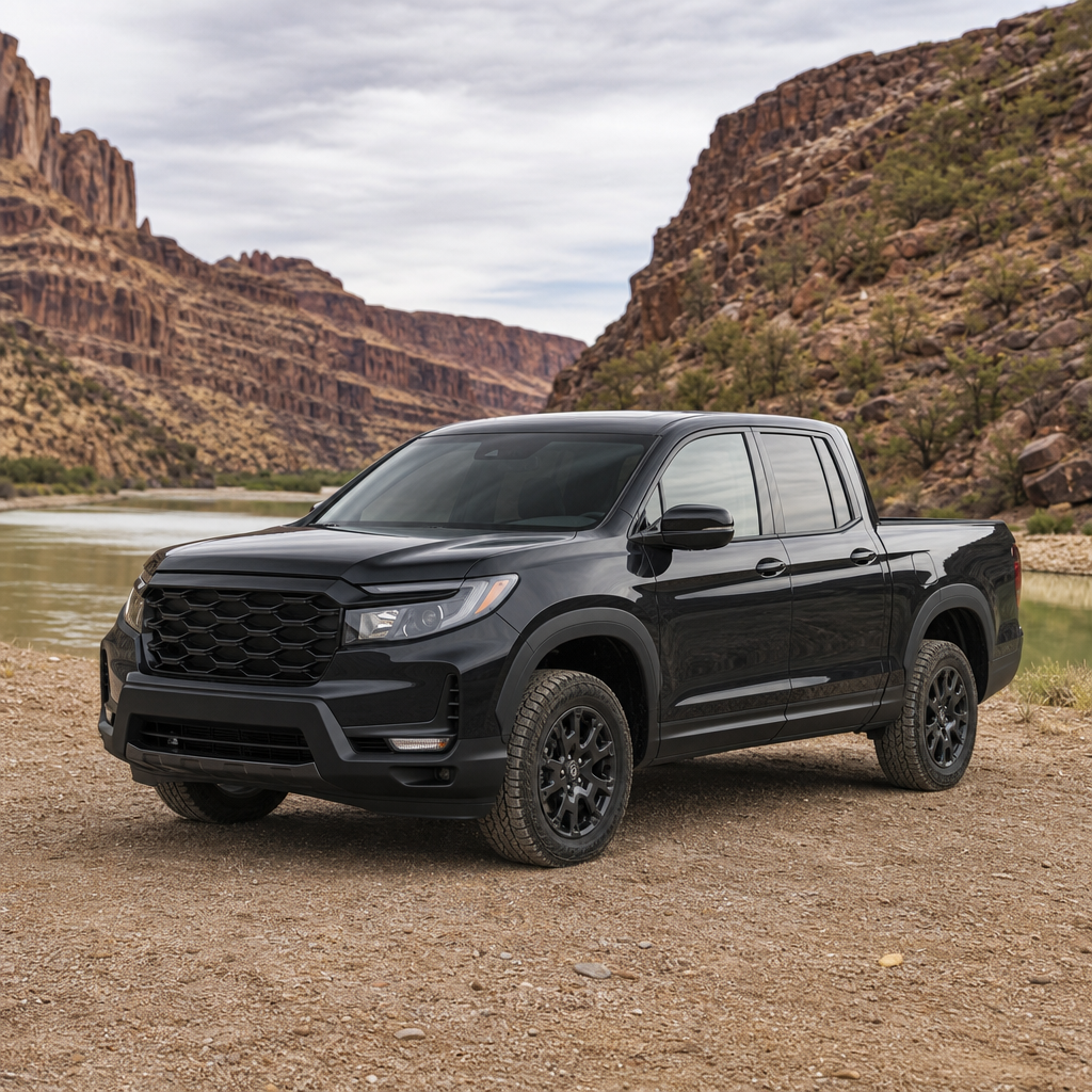 2026 Honda Ridgeline TrailSport — Crystal Black Pearl