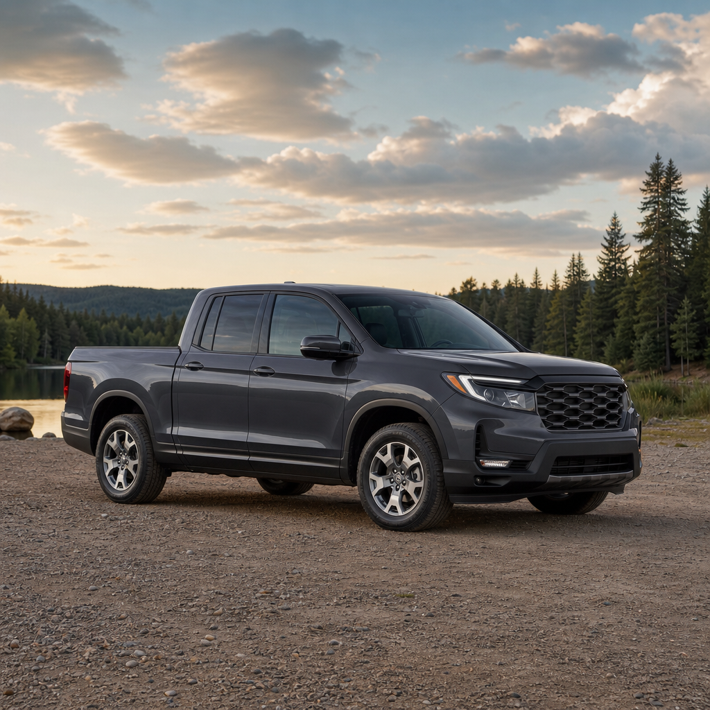 2026 Honda Ridgeline RTL — Modern Steel Metallic