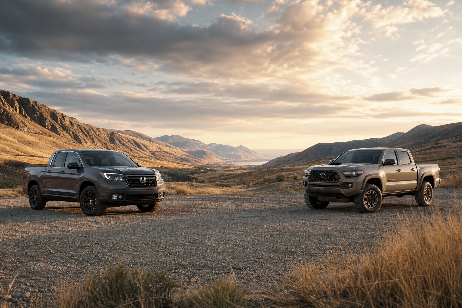 Honda Ridgeline RTL vs Toyota tacoma TRD Sport