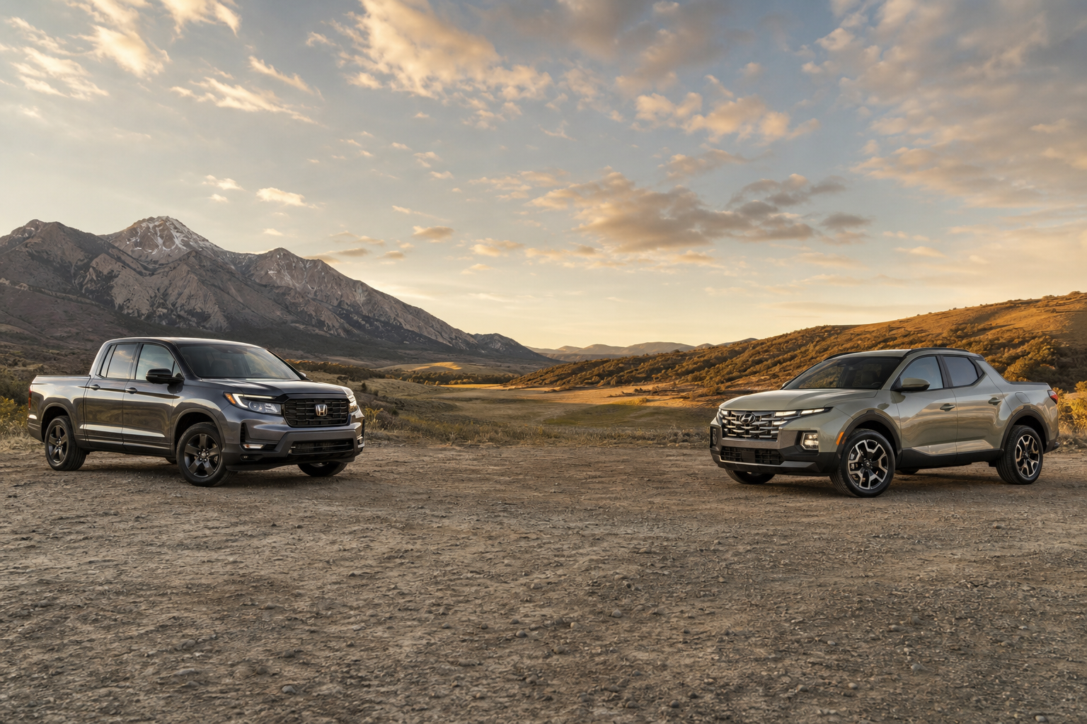 Honda Ridgeline RTL vs Hyundai Santa Cruz Limited