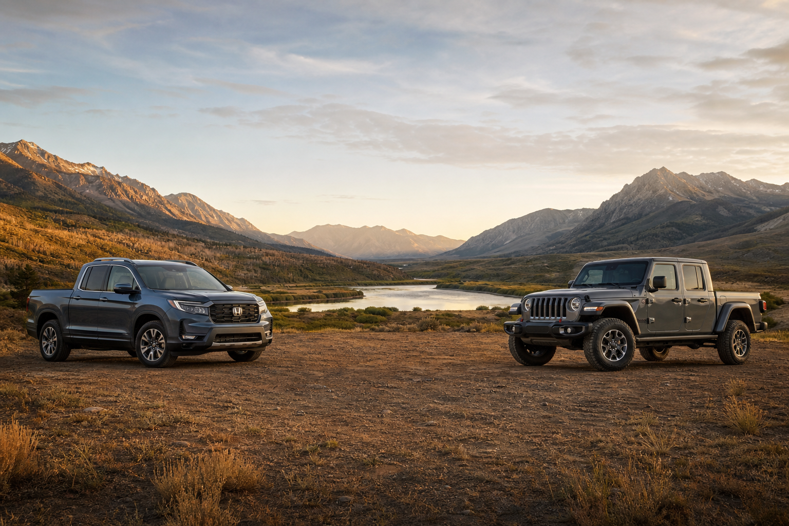 Honda Ridgeline Sport vs Jeep Gladiator 85th Anniversary Edition