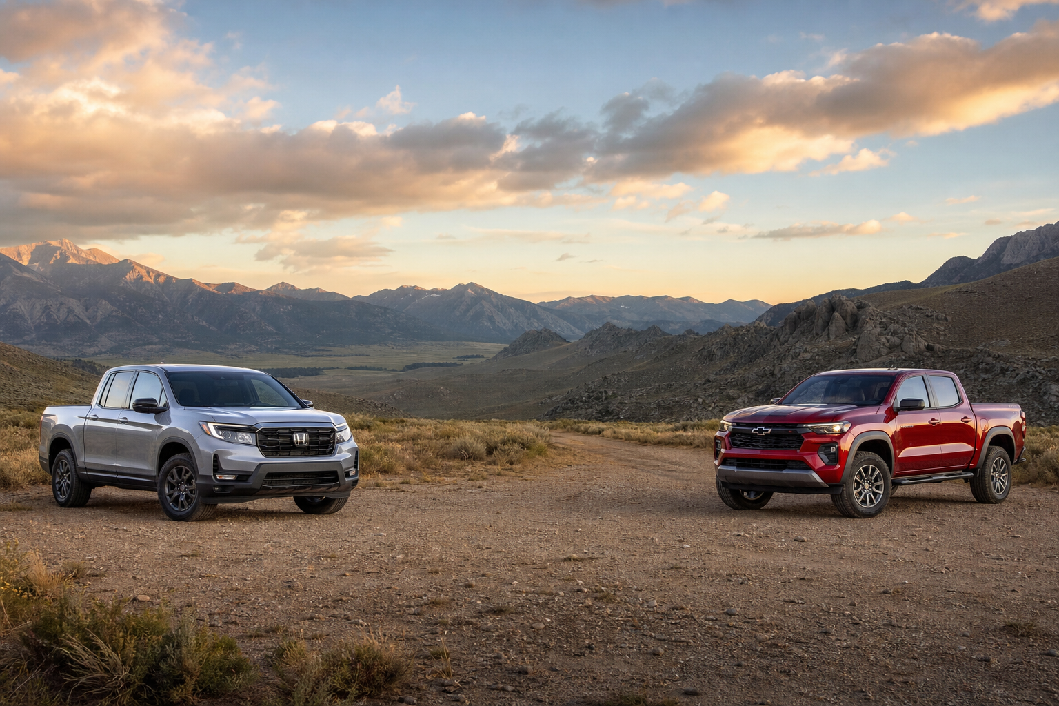 Honda Ridgeline Sport vs Chevrolet Colorado 4WD Trail Boss