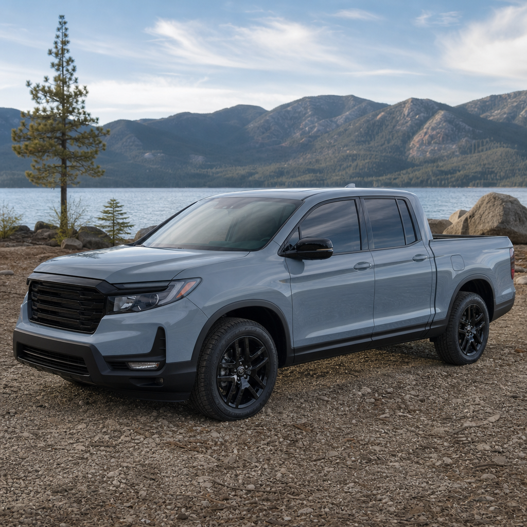 2026 Honda Ridgeline Black Edition — Sonic Gray Pearl