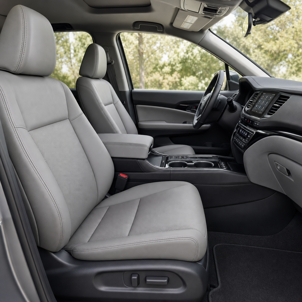 2026 Honda Ridgeline RTL — Gray Leather